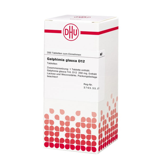 DHU Galphimia glauca D12 Tabletten, 200 St. Tabletten