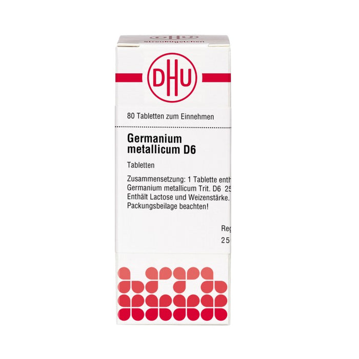 DHU Germanium metallicum D6 Tabletten, 80 St. Tabletten