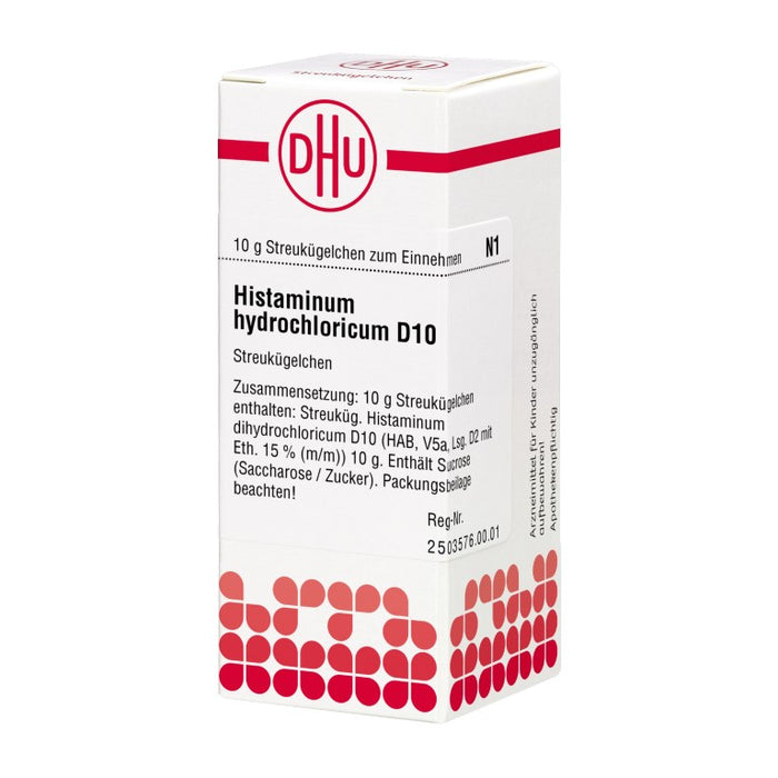 DHU Histaminum hydrochloricum D10 Streukügelchen, 10 g Globules