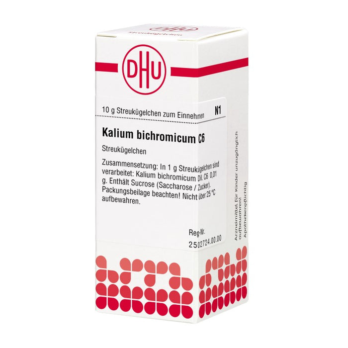 DHU Kalium bichromicum C6 Streukügelchen, 10 g Globuli