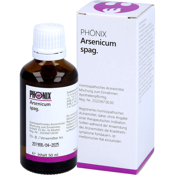 Phönix arsenicum spag. Tropfen, 50 ml MIS