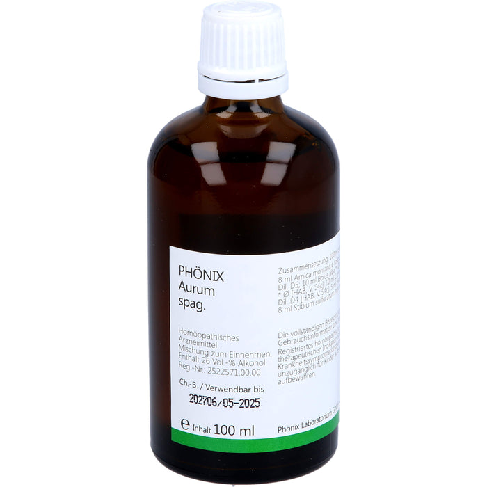 Phönix aurum spag. Tropfen, 100 ml MIS