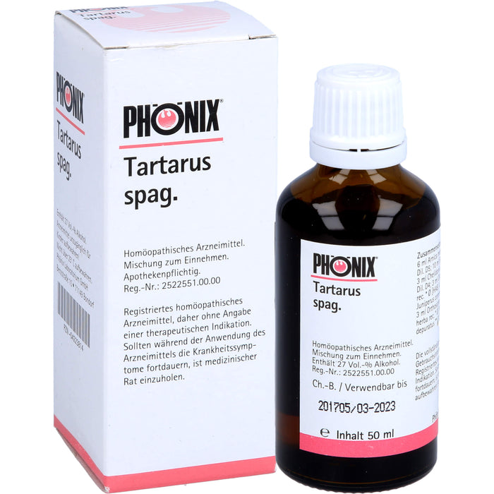 Phönix tartarus spag. Tropfen, 50 ml MIS