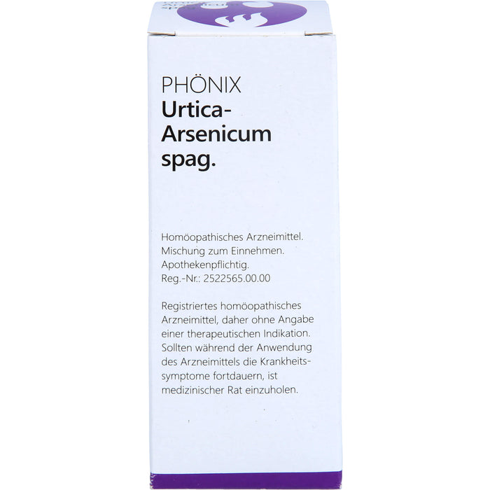 Phönix urtica arsenicum spag. Tropfen, 50 ml Mischung