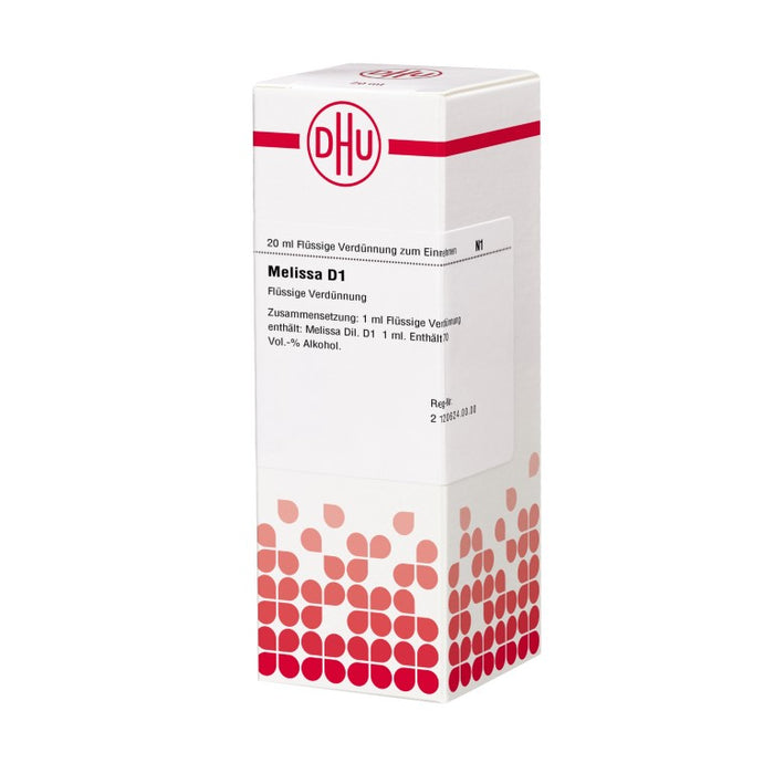 DHU Melissa D1 Dilution, 20 ml Lösung