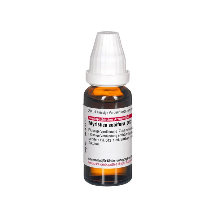 Myristica sebifera D12 DHU Dilution, 20 ml Lösung