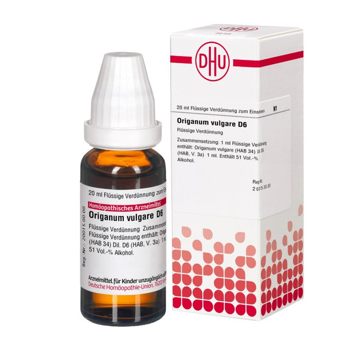 Origanum vulgare D6 DHU Dilution, 20 ml Lösung