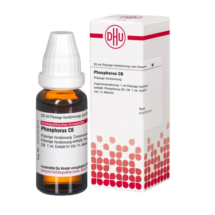 Phosphorus C6 DHU Dilution, 20 ml Lösung