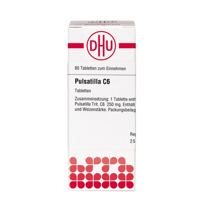 DHU Pulsatilla C6 Tabletten, 80 pc Tablettes