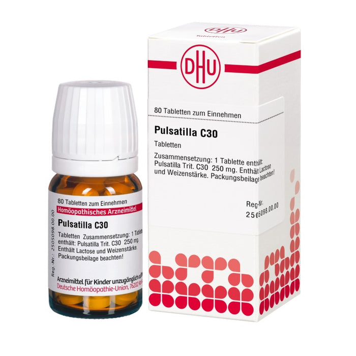 DHU Pulsatilla C30 Tabletten, 80 St. Tabletten