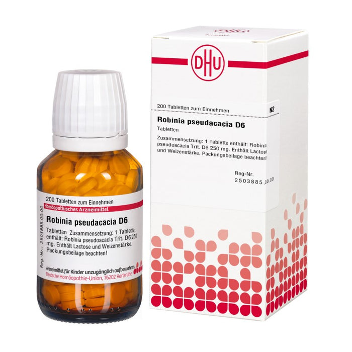 DHU Robinia pseudacacia D6 Tabletten, 200 St. Tabletten