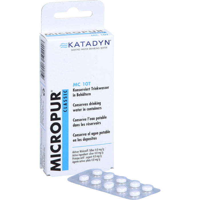 Micropur Classic MC 10T, 40 St. Tabletten