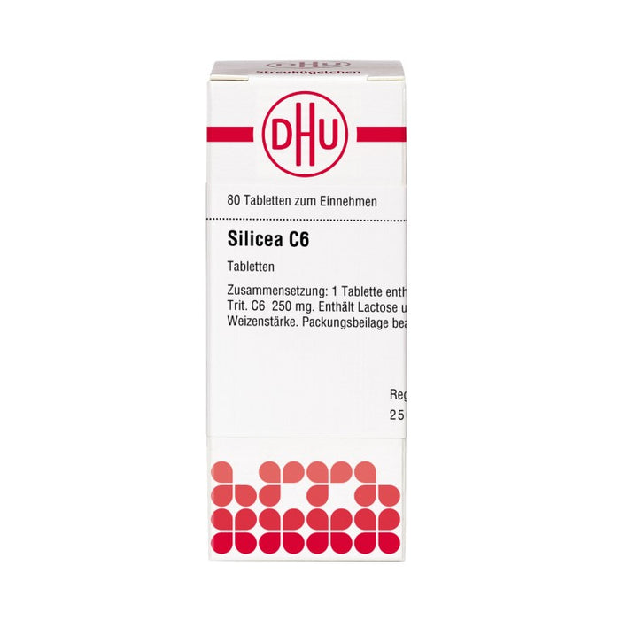 DHU Silicea C 6 Tabletten, 80 pc Tablettes