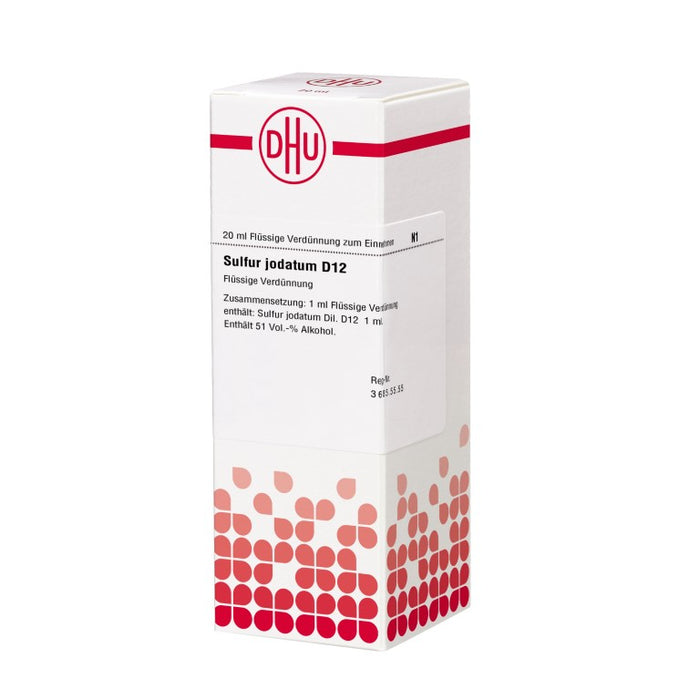 DHU Sulfur jodatum D12 Dilution, 20 ml Lösung