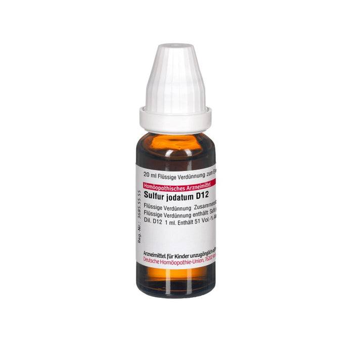 DHU Sulfur jodatum D12 Dilution, 20 ml Lösung