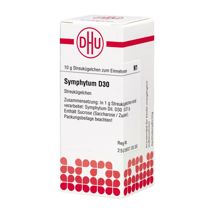 DHU Symphytum D30 Streukügelchen, 10 g Globules