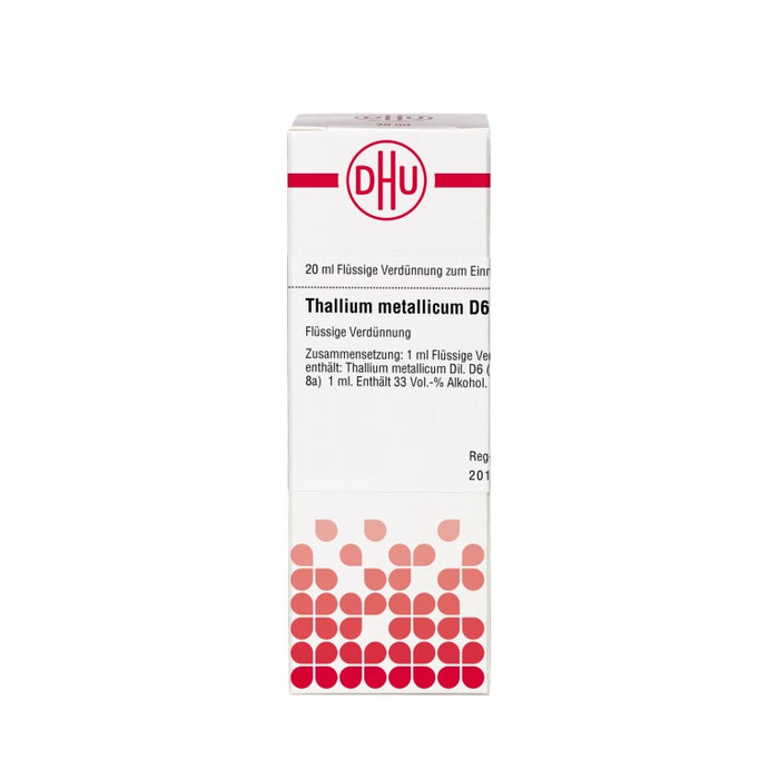 Thallium metallicum D6 DHU Dilution, 20 ml Lösung