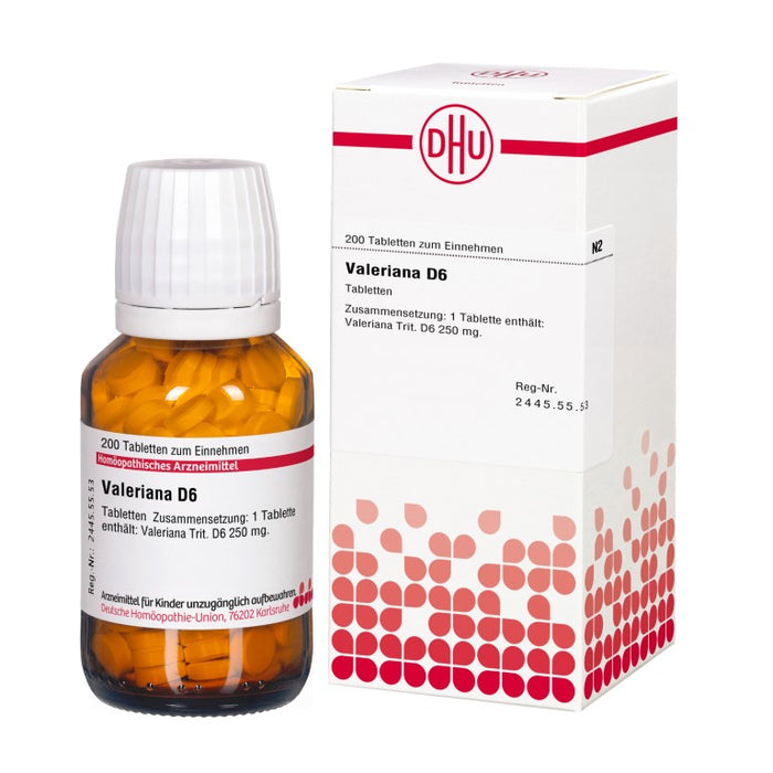 DHU Valeriana D6 Tabletten, 200 St. Tabletten