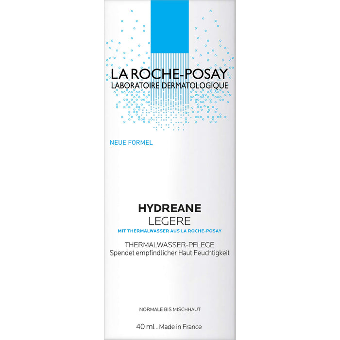 LA ROCHE-POSAY Hydreane leicht Feuchtigkeitspflege für empfindliche Haut, 40 ml Cream