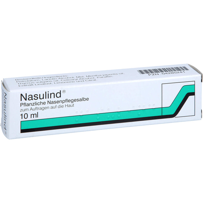 Nasulind Pflanzliche Nasenpflegesalbe, 10 ml Onguent