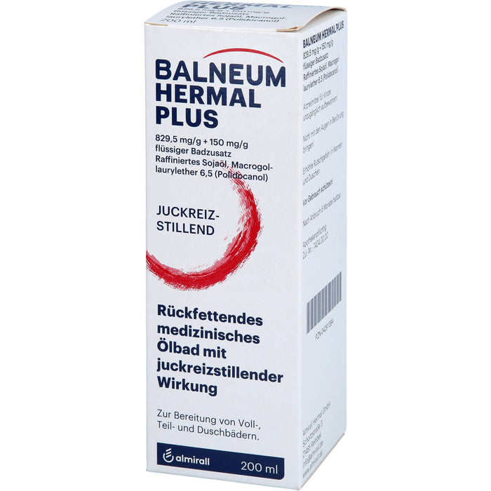 Balneum Hermal Plus juckreizstillendes Ölbad, 200 ml Lösung