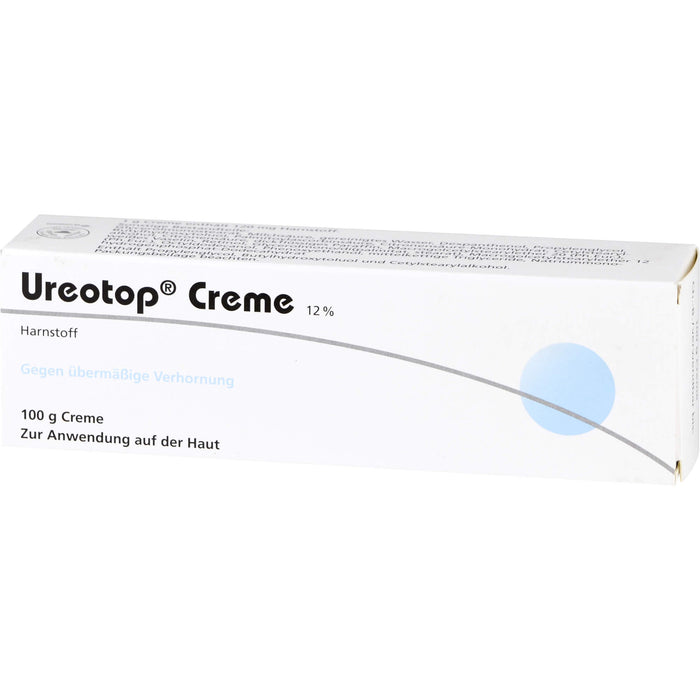 Ureotop Creme Harnstoff 12 % gegen übermäßige Verhornung, 100 g Crème