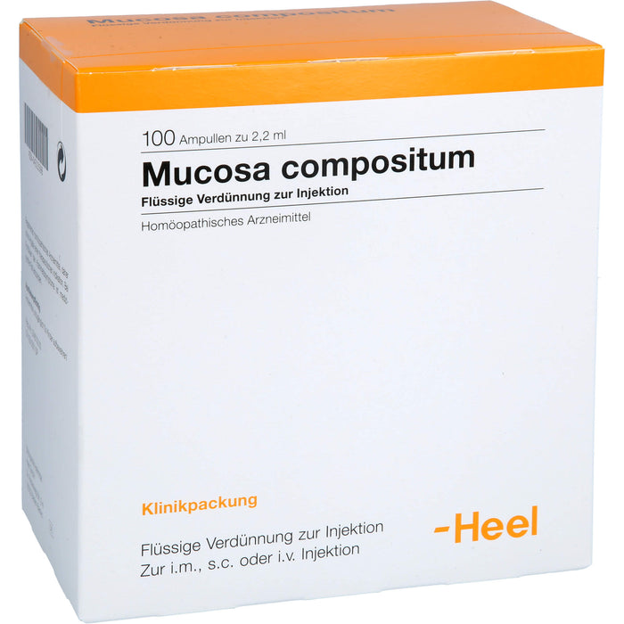 Heel Mucosa compositum flüssige Verdünnung, 100 St. Ampullen