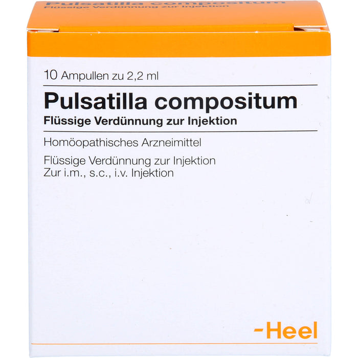 Pulsatilla compositum flüssige Verdünnung, 10 pcs. Ampoules