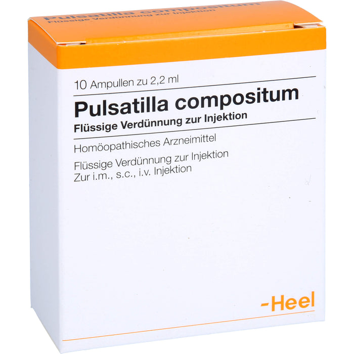 Pulsatilla compositum flüssige Verdünnung, 10 pc Ampoules