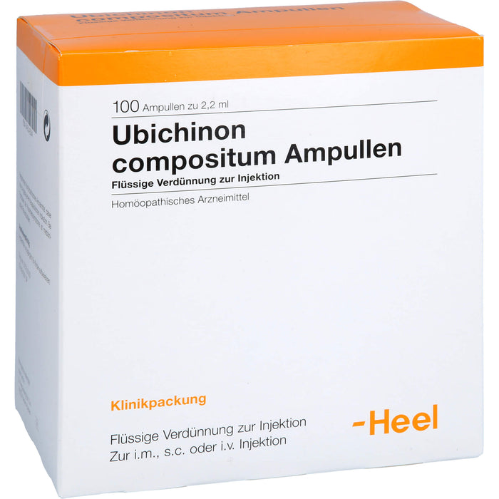 Heel Ubichinon compositum flüssige Verdünnung, 100 pc Ampoules