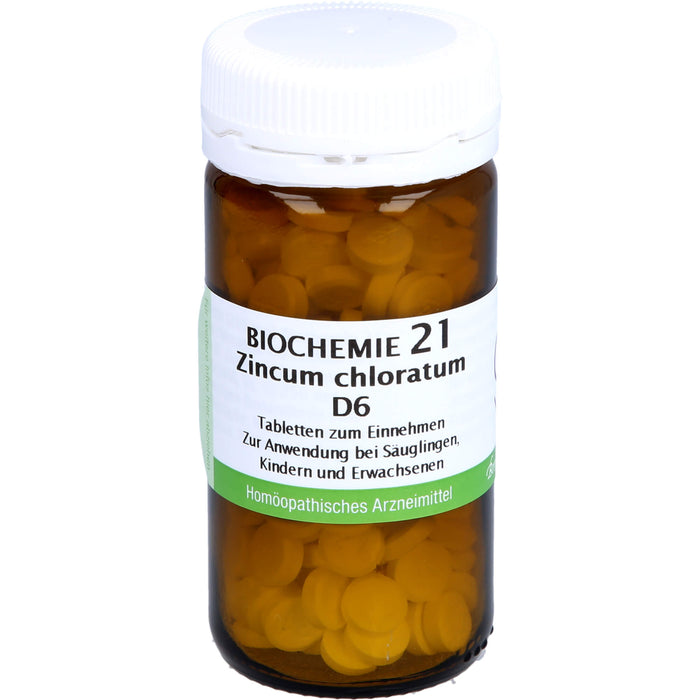 Biochemie 21 Zincum chloratum Bombastus D6 Tbl., 200 St TAB