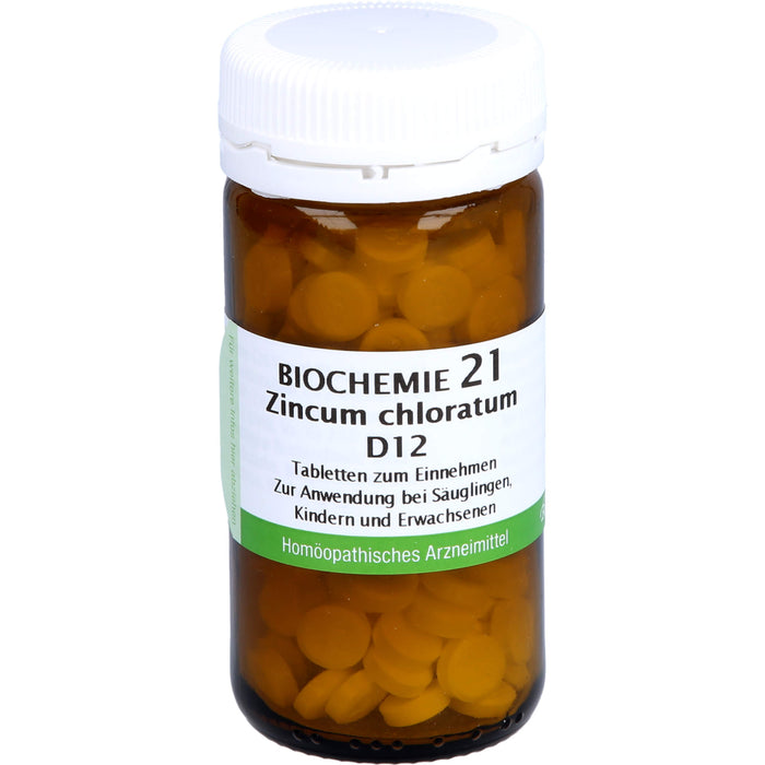 Biochemie 21 Zincum chloratum Bombastus D12 Tbl., 200 St TAB