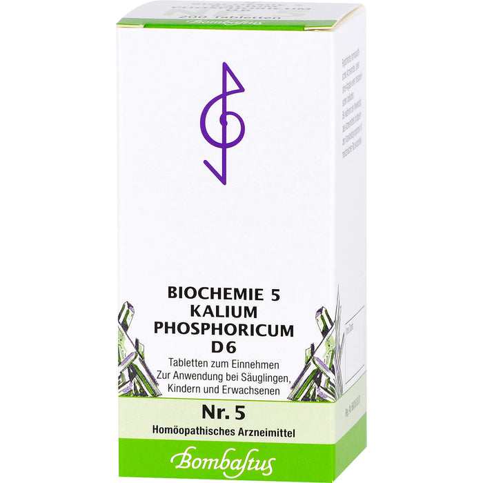 Biochemie 5 Kalium phosphoricum Bombastus D6 Tbl., 200 St TAB