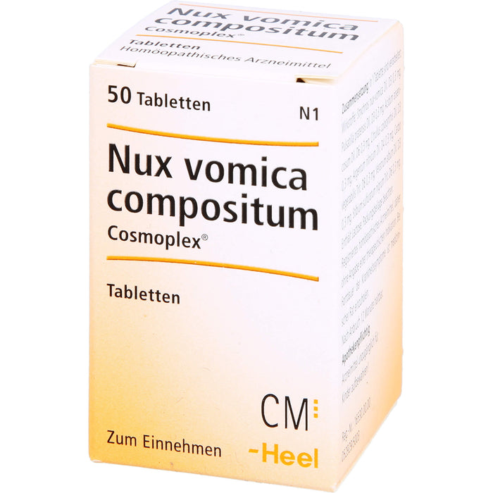 Heel Nux vomica compositum Cosmoplex Tabletten, 50 St. Tabletten