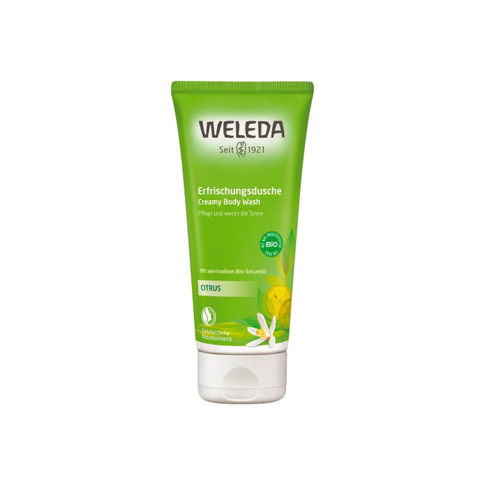 WELEDA Citrus-Erfrischungsdusche, 200 ml Gel