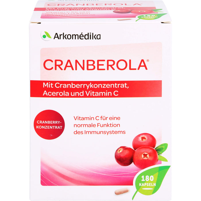 CRANBEROLA Kapseln, 180 pcs. Capsules