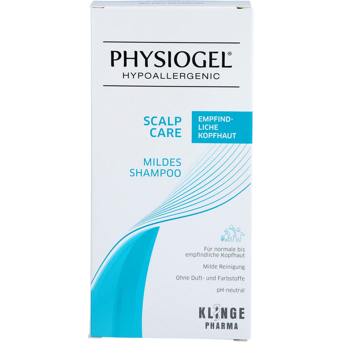 PHYSIOGEL Scalp care mildes Shampoo, 250 ml Shampoing