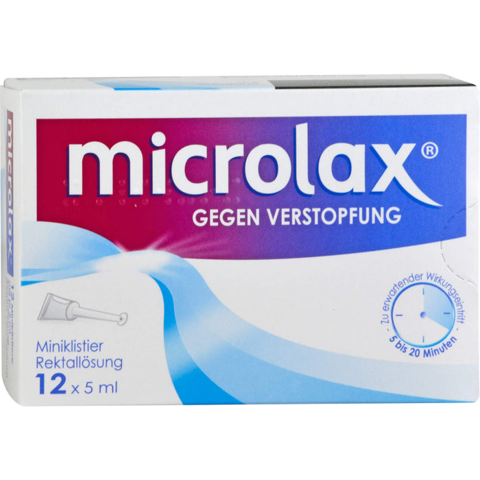 microlax Miniklistier Rektallösung Reimport EMRAmed, 12 pcs. Enemas