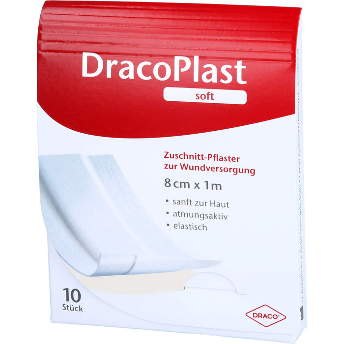 Draco Plast Soft Pflaster 1mx8cm, 1 pcs. Patch