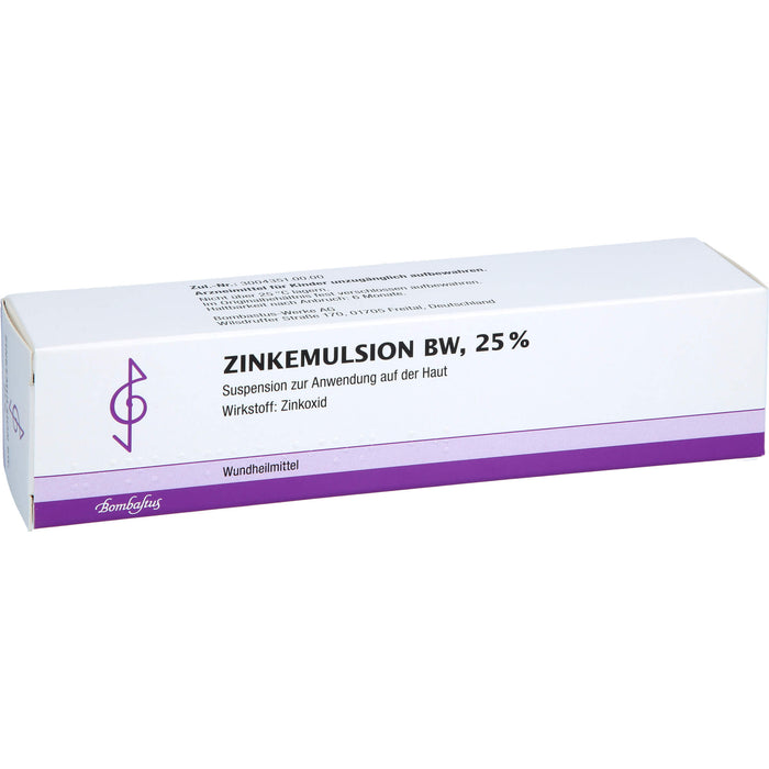 Zinkemulsion BW, 25 % Suspension zur Anwendung auf der Haut, 100 ml Solution