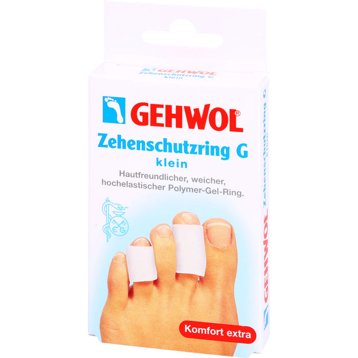 GEHWOL Polymer-Gel Zehenschutzring G klein, 2 pcs. Patch