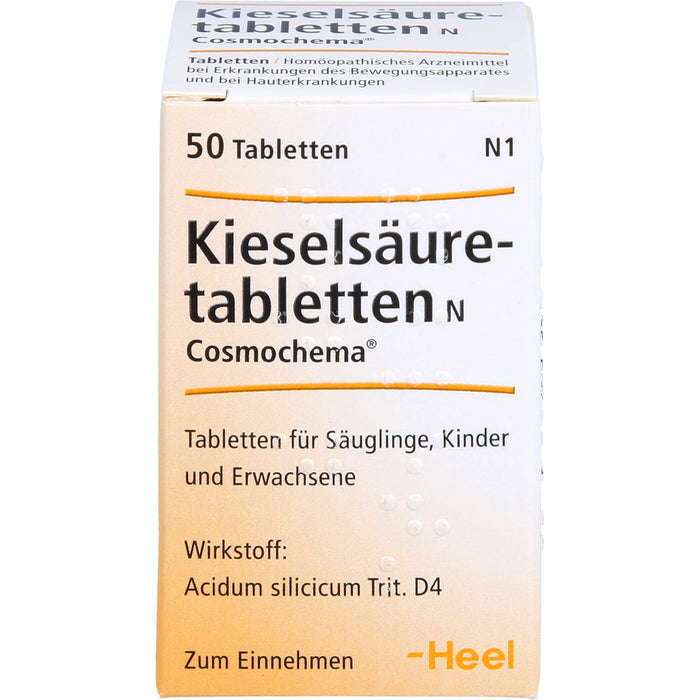 Kieselsäuretabletten N Cosmochema Tabletten, 50 pcs. Tablets