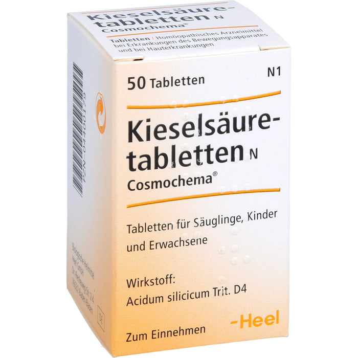 Kieselsäuretabletten N Cosmochema Tabletten, 50 pcs. Tablets