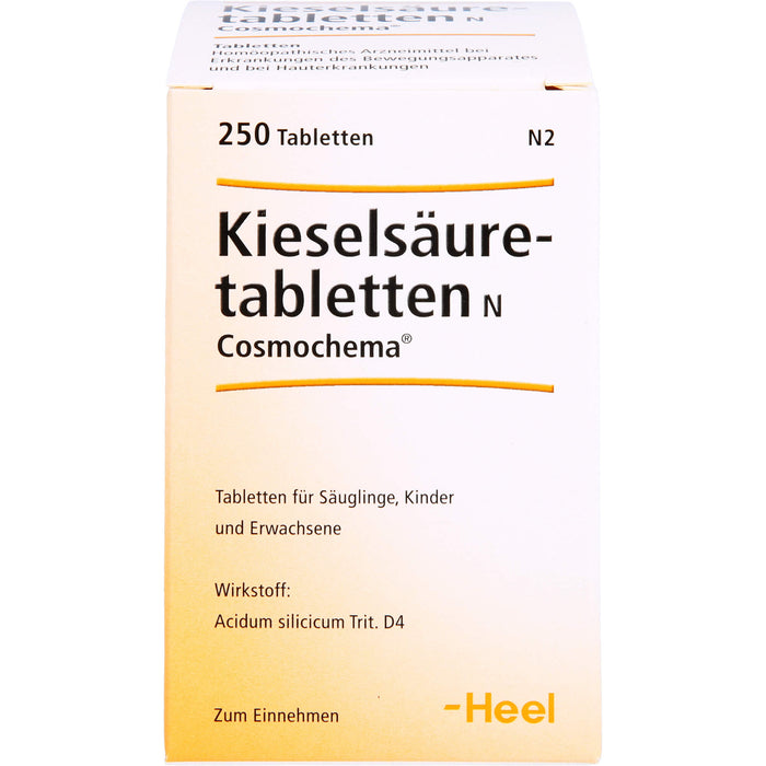 Kieselsäuretabletten N Cosmochema, 250 St TAB