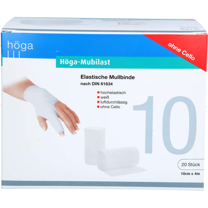 Höga-Mubilast elastische Mullbinde nach DIN 61634, 20 pc Bandage