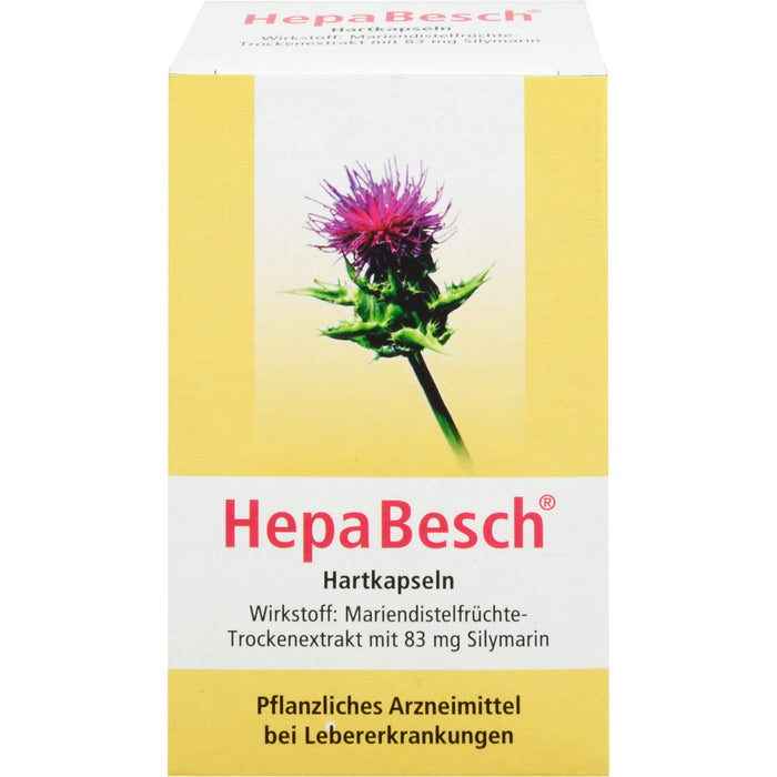 HepaBesch Kapseln bei Lebererkrankungen, 50 pcs. Capsules