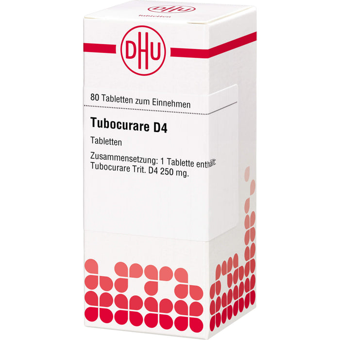 DHU Tubocurare D4 Tabletten, 80 St. Tabletten