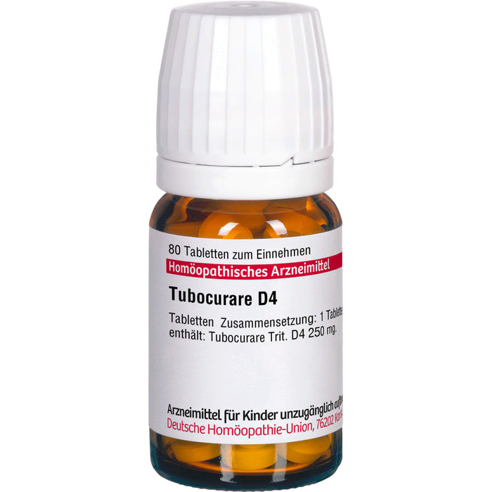 DHU Tubocurare D4 Tabletten, 80 St. Tabletten