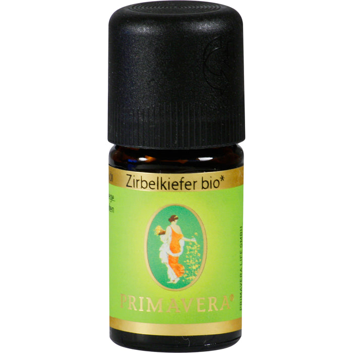 PRIMAVERA Zirbelkiefer bio 100 % naturreines Ätherisches Öl, 5 ml ätherisches Öl