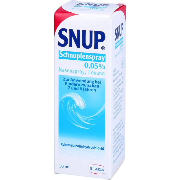 SNUP Schnupfenspray 0,05 %, 10 ml Lösung